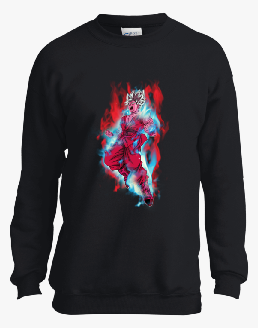 Goku Super Saiyan Blue Kaioken X10 Dragon Ball Youth - Funny Music T Shirt, HD Png Download