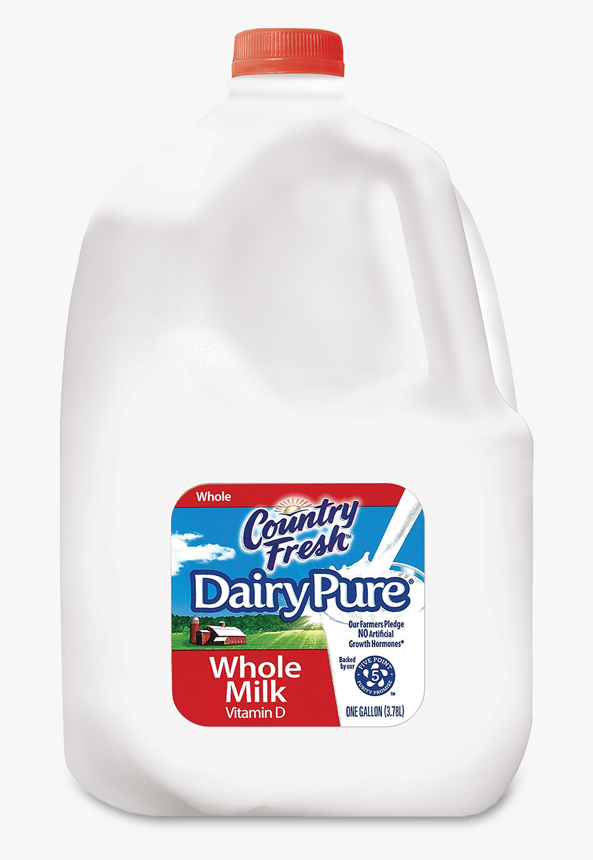 White Milk Milk Products Dean S Dairy - Daily Pure Whole Milk, HD Png Download
