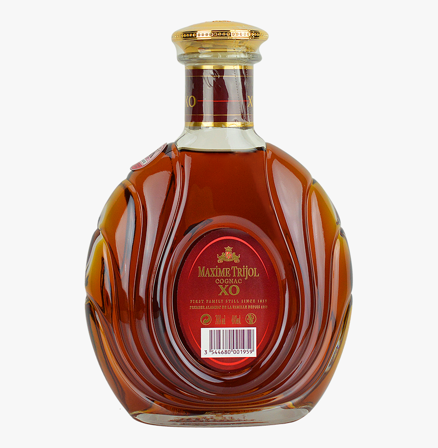 Personalised Maxime Trijol Classic Xo Cognac 70cl Engraved - Glass Bottle, HD Png Download