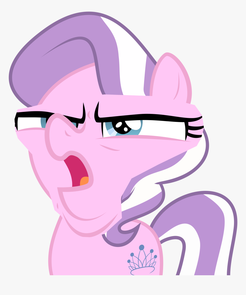 Mlp Diamond Tiara Face, HD Png Download