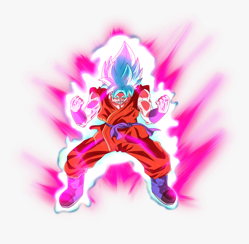 Goku Ssjblue Kaioken X10 Aura V2 By Eymsmiley-da02pez - Goku Super Saiyan Blue Kaioken X10 Art, HD Png Download