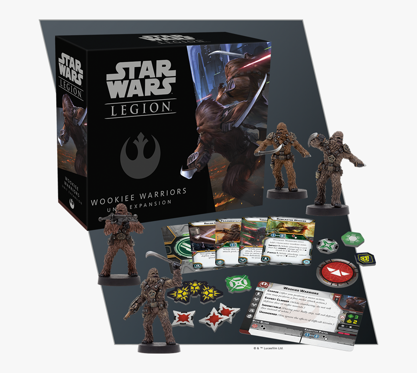 Star Wars Legion Wookiee Warriors, HD Png Download