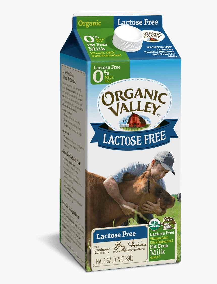 Organic Valley Lactose Free Whole Milk, HD Png Download
