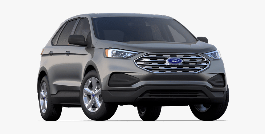 2019 Ford Edge - 2019 Ford Edge Sel Blue Metallic, HD Png Download