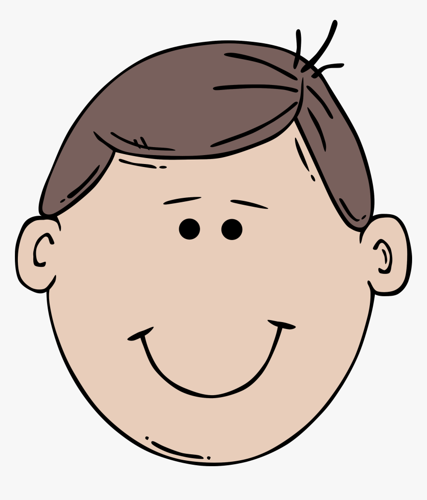 Clip Art Clipart Man Big Image - Brother Face Clipart, HD Png Download