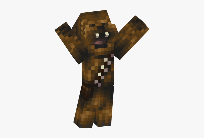 Minecraft Chewbacca, HD Png Download