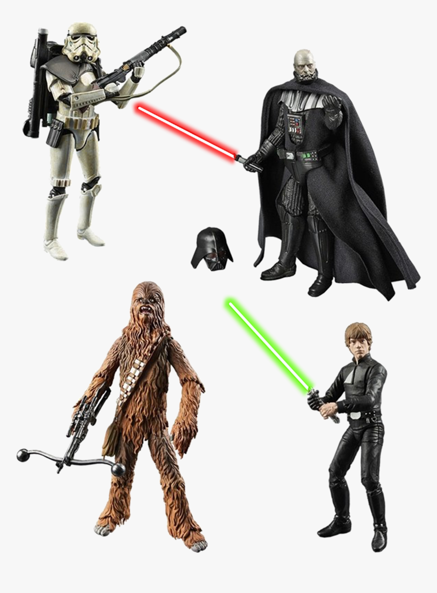 Figures Star Wars Isolated - Darth Vader Figures, HD Png Download