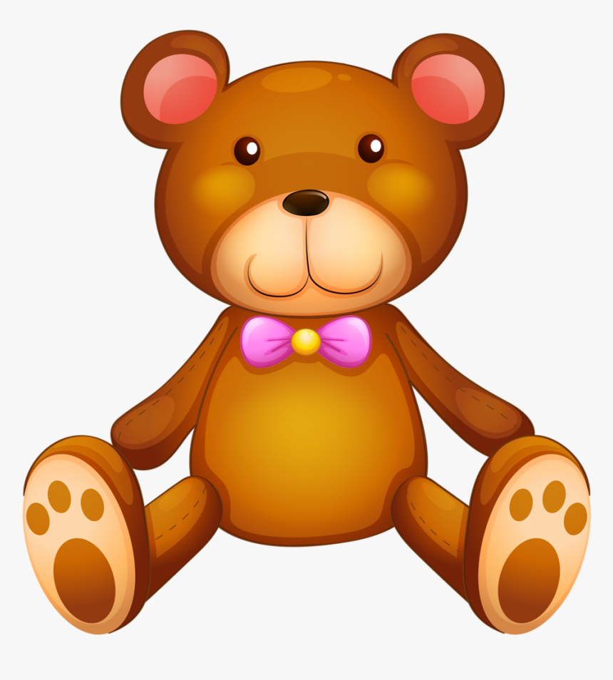 Hunter Clipart Cartoon Bear - Clipart Cartoon Stuffed Animals, HD Png Download