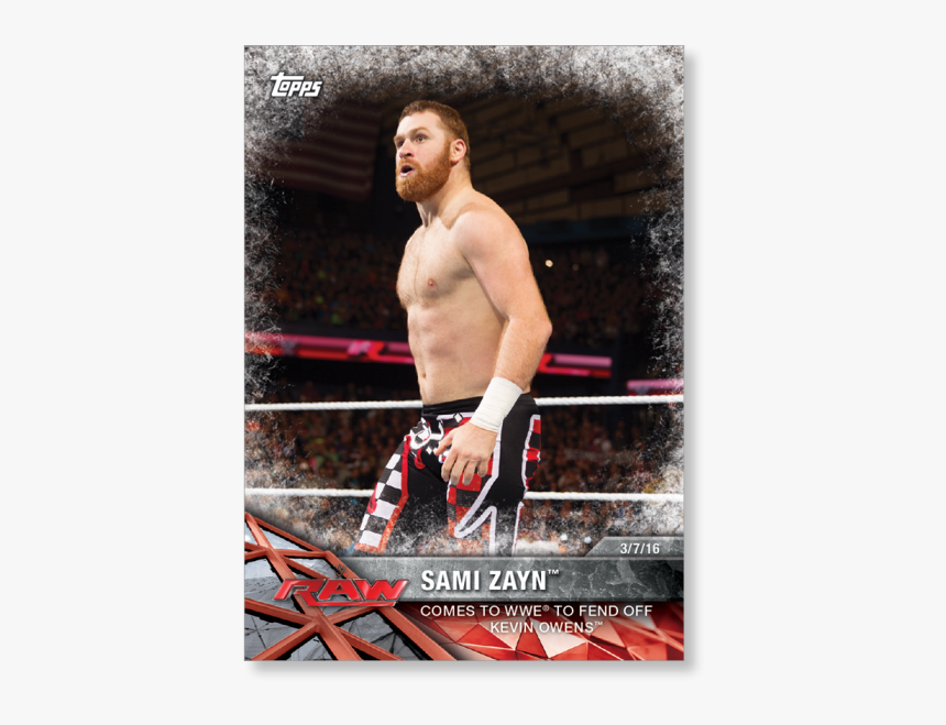 Sami Zayn 2017 Wwe Road To Wrestlemania Base Cards - Professional Boxing, HD Png Download
