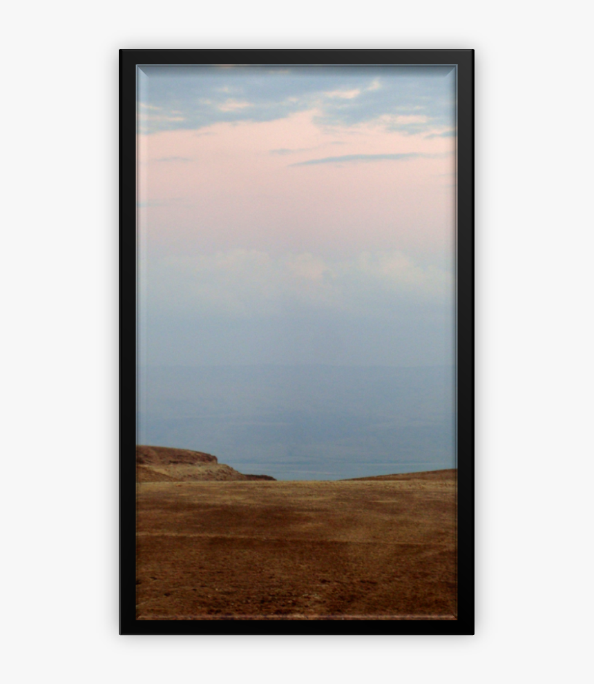 Pikiwiki Israel 40472 Dead Sea From Arad City - Painting, HD Png Download
