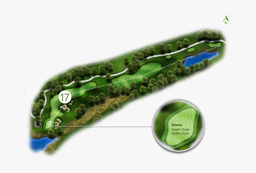 The Final Par 5 On The Golf Course Will Demand Three - Sea Lettuce, HD Png Download