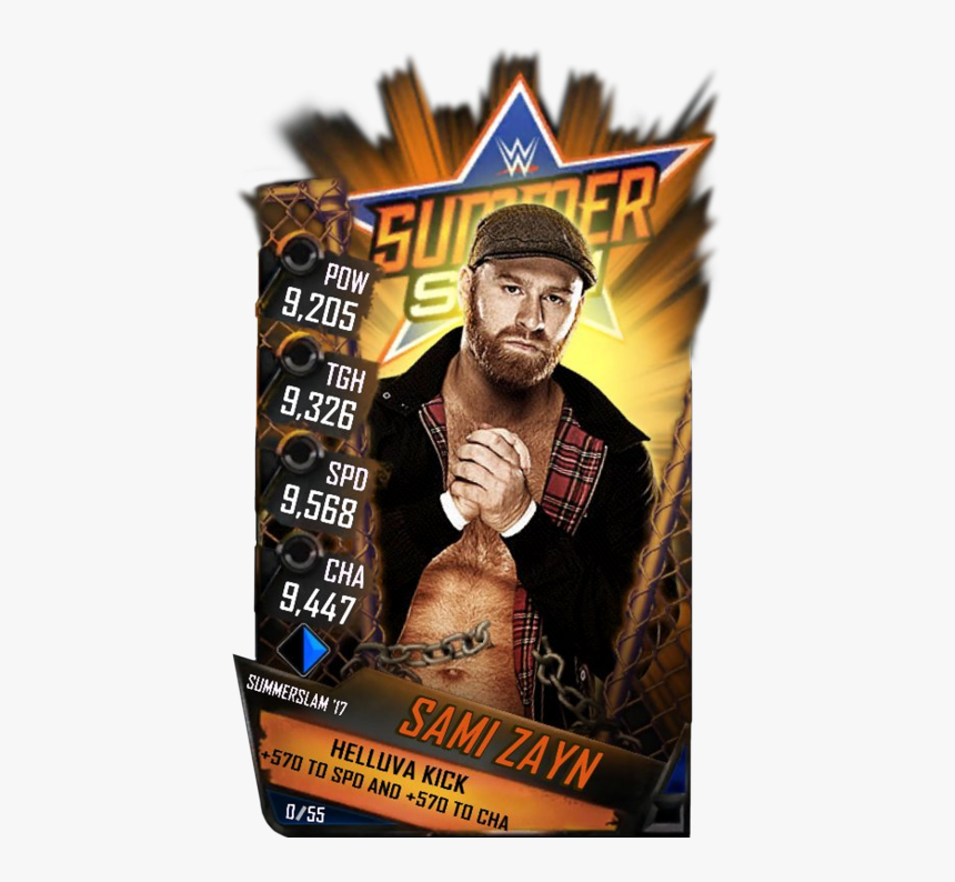 Summerslam 17 Wwe Supercard, HD Png Download