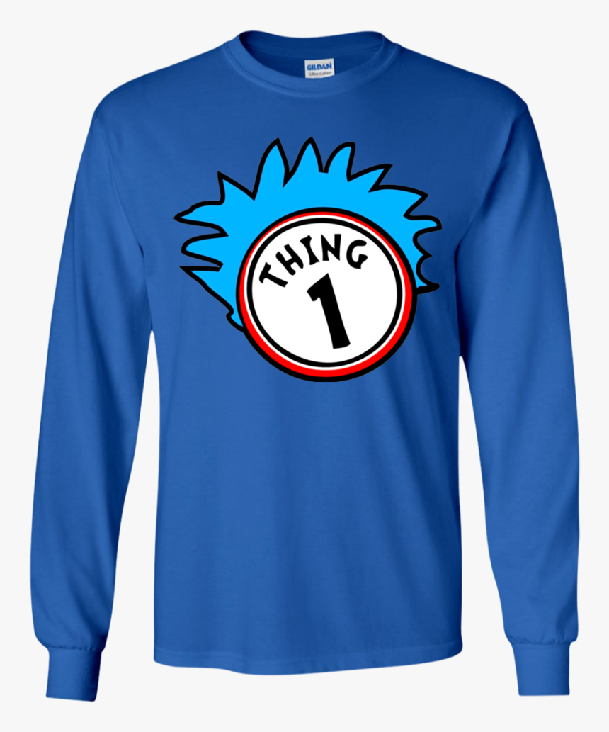 Transparent Thing One Png - Long-sleeved T-shirt, Png Download