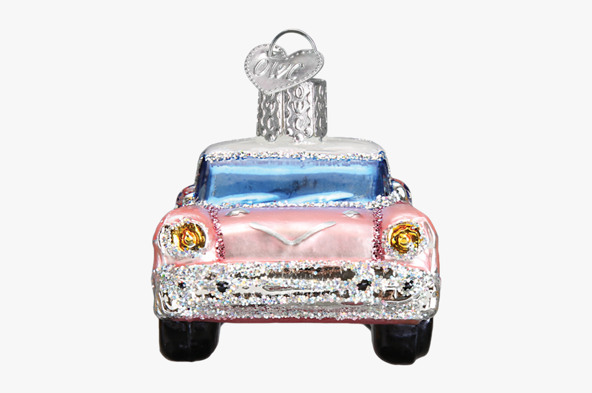 Pink Cadillac Ornaments - Antique Car, HD Png Download