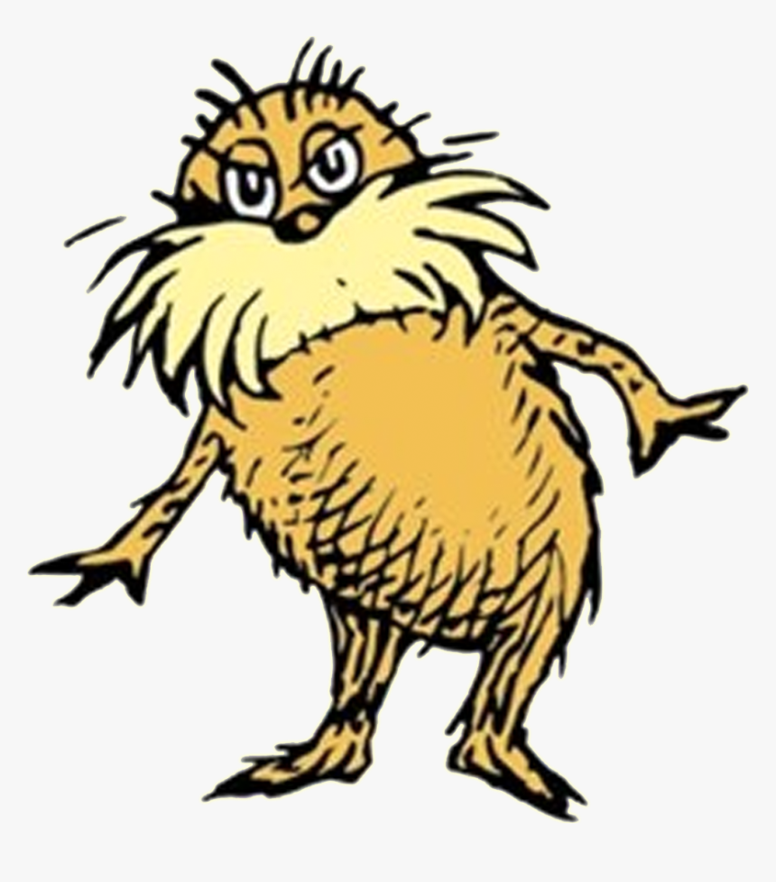 The Lorax The Cat In The Hat Once-ler Thing One Martha - Lorax Dr Seuss Clip Art, HD Png Download