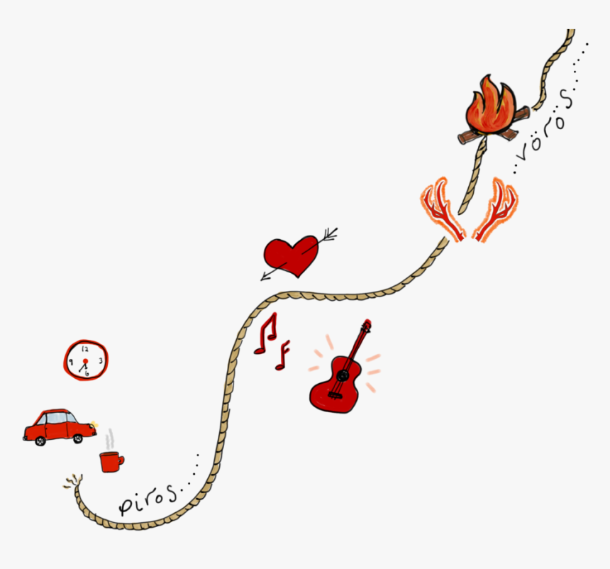 Climbing The Rope To God - Illustration, HD Png Download