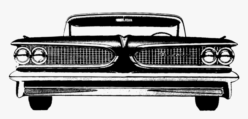 Car, Automotive, Vehicle, Roadster, Front - Vintage Car Clipart Front, HD Png Download