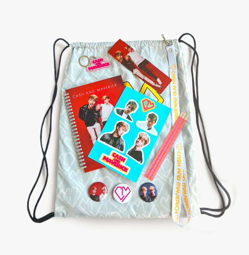 School Starter Pack - Cash And Maverick Backpack, HD Png Download