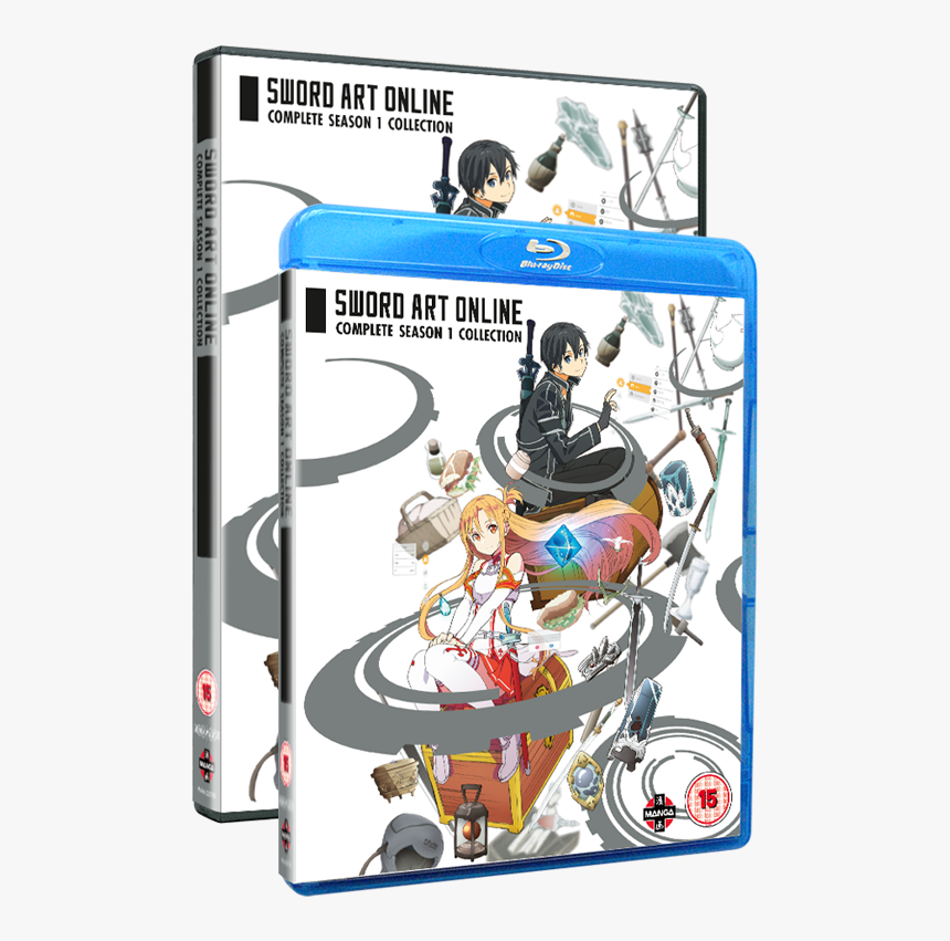 Sword Art Online Complete Season 1 Collection - Sword Art Online Complete Season 1, HD Png Download
