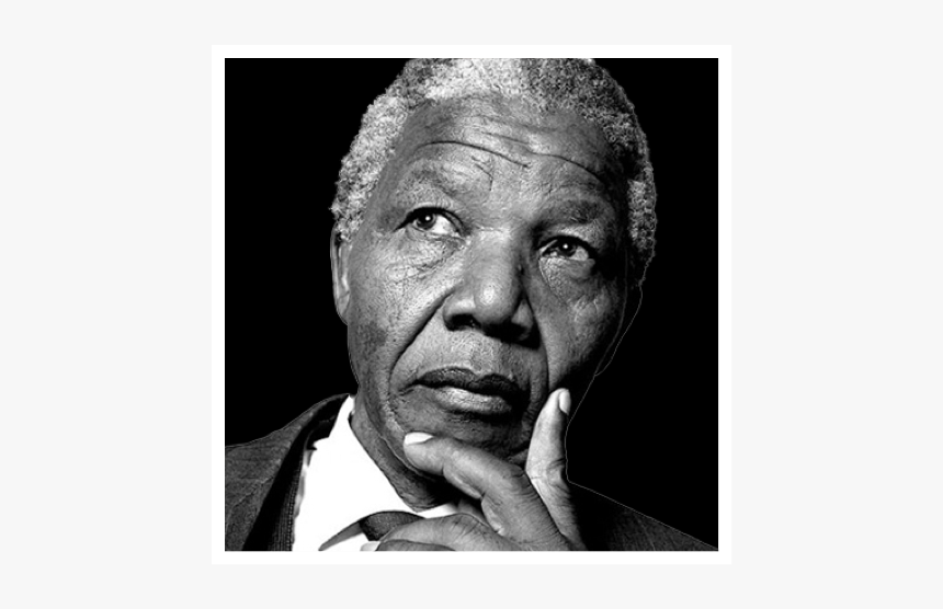Nelson Mandela - Nelson Mandela De Perfil, HD Png Download