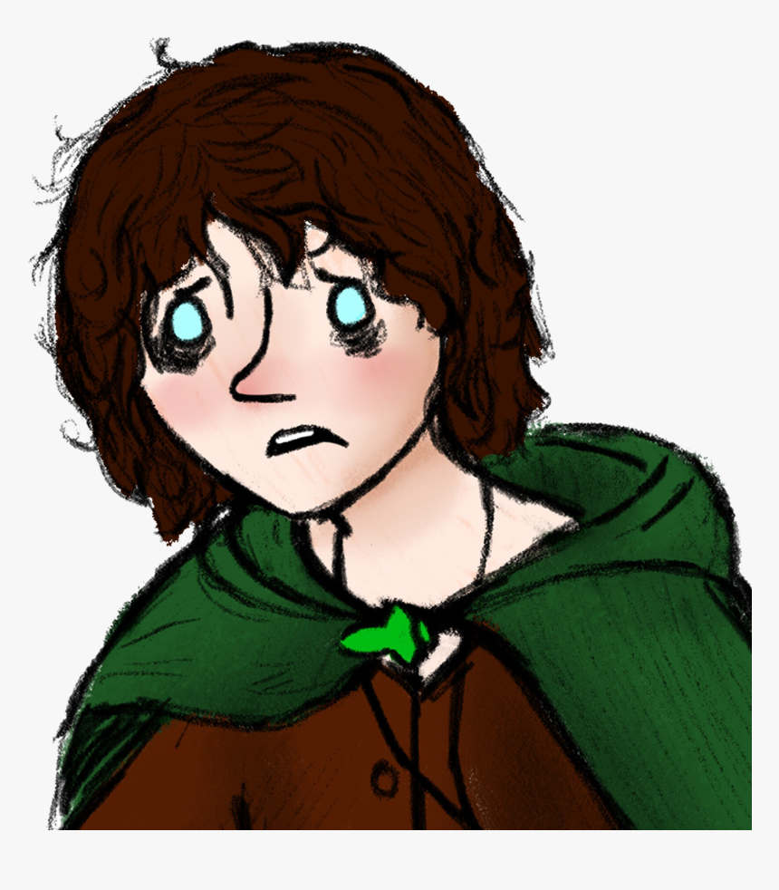 Frodo Baggins Png Free Pic - Cartoon, Transparent Png