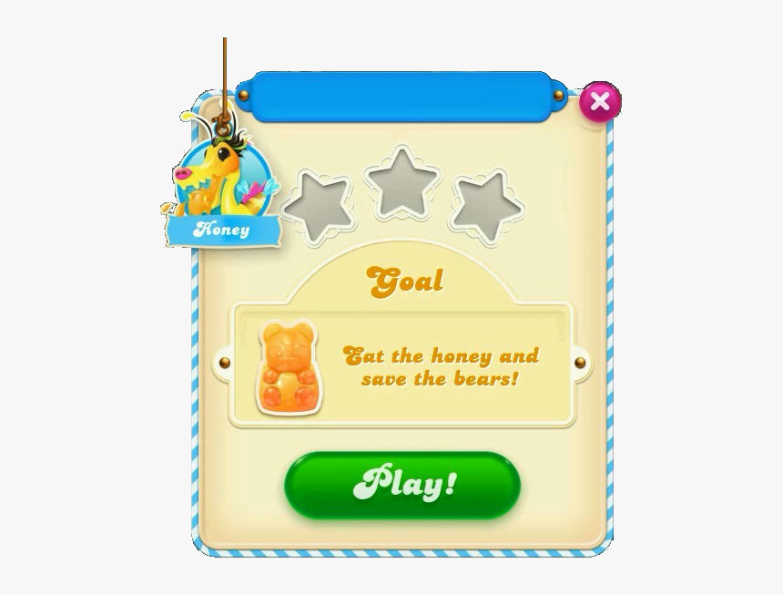 Candy Crush Soda Wiki - Eat The Honey And Save The Bears Candy Crush, HD Png Download