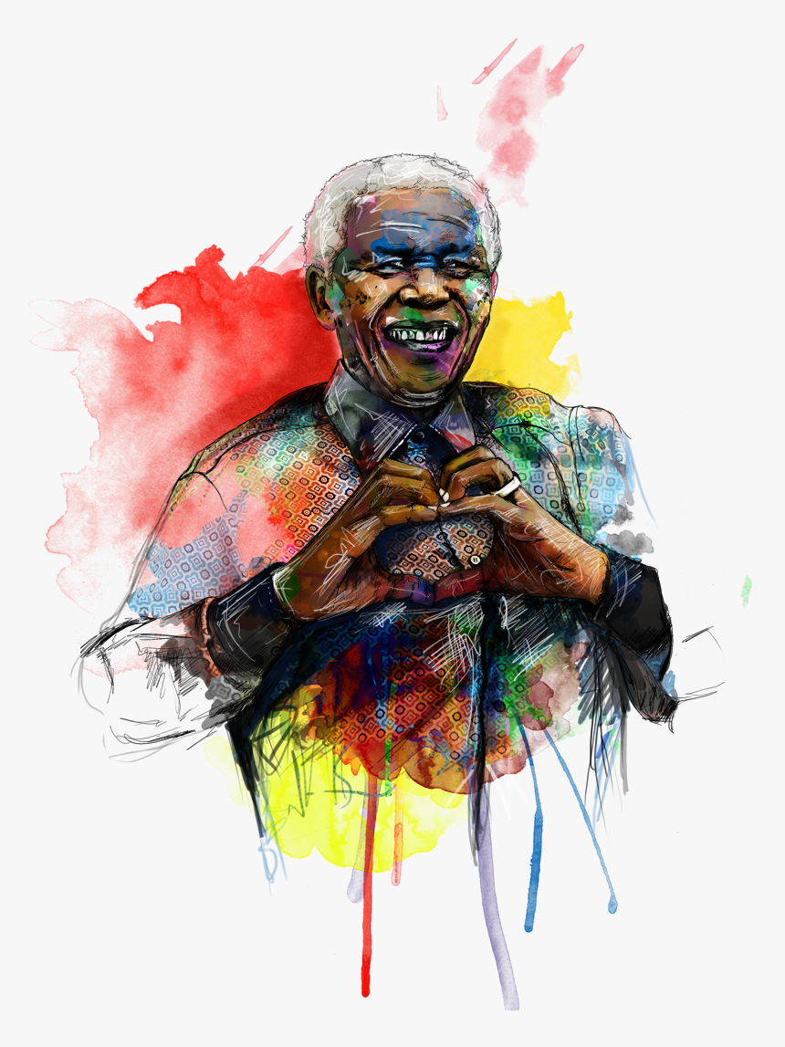 Nelson Mandela With Transparent Background , Png Download - Portable Network Graphics, Png Download
