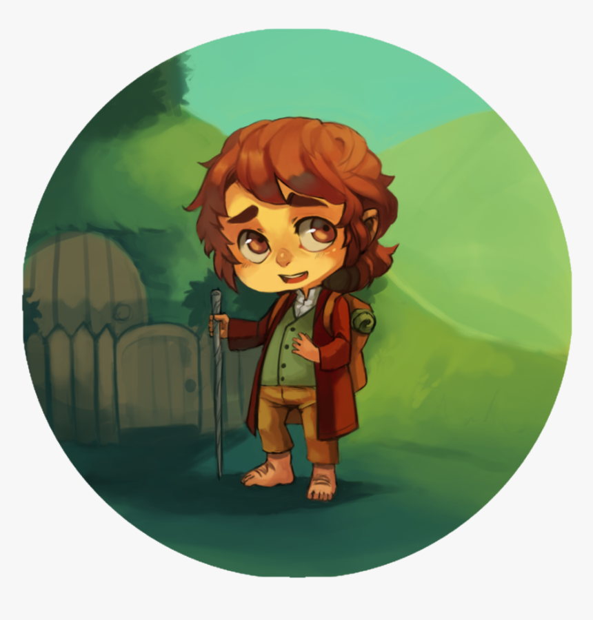 Bilbo Baggins Images Chibi Bibo Hd Wallpaper And Background - Bilbo Baggins Fan Art, HD Png Download