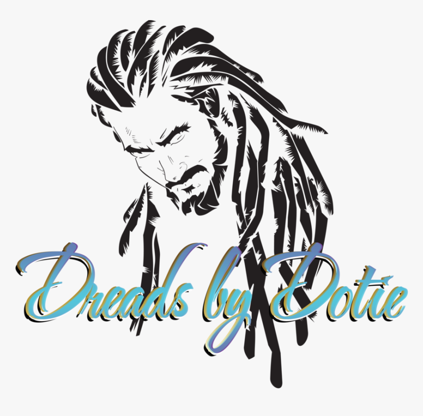 Rapper Drawing Dread Huge Freebie Download For Powerpoint - Dreadlocks Logo, HD Png Download