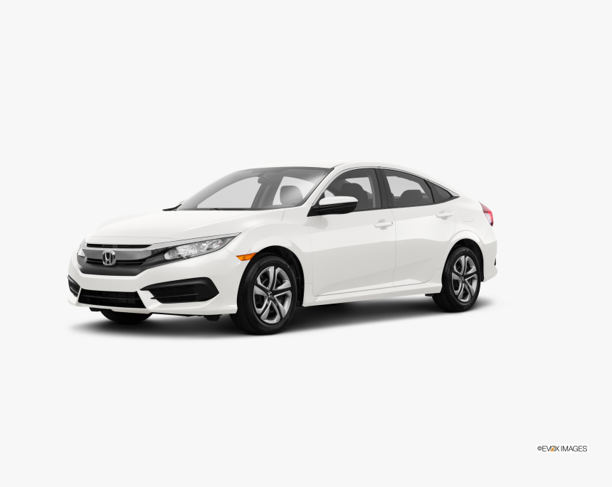 2018 Honda Civic Lx White, HD Png Download