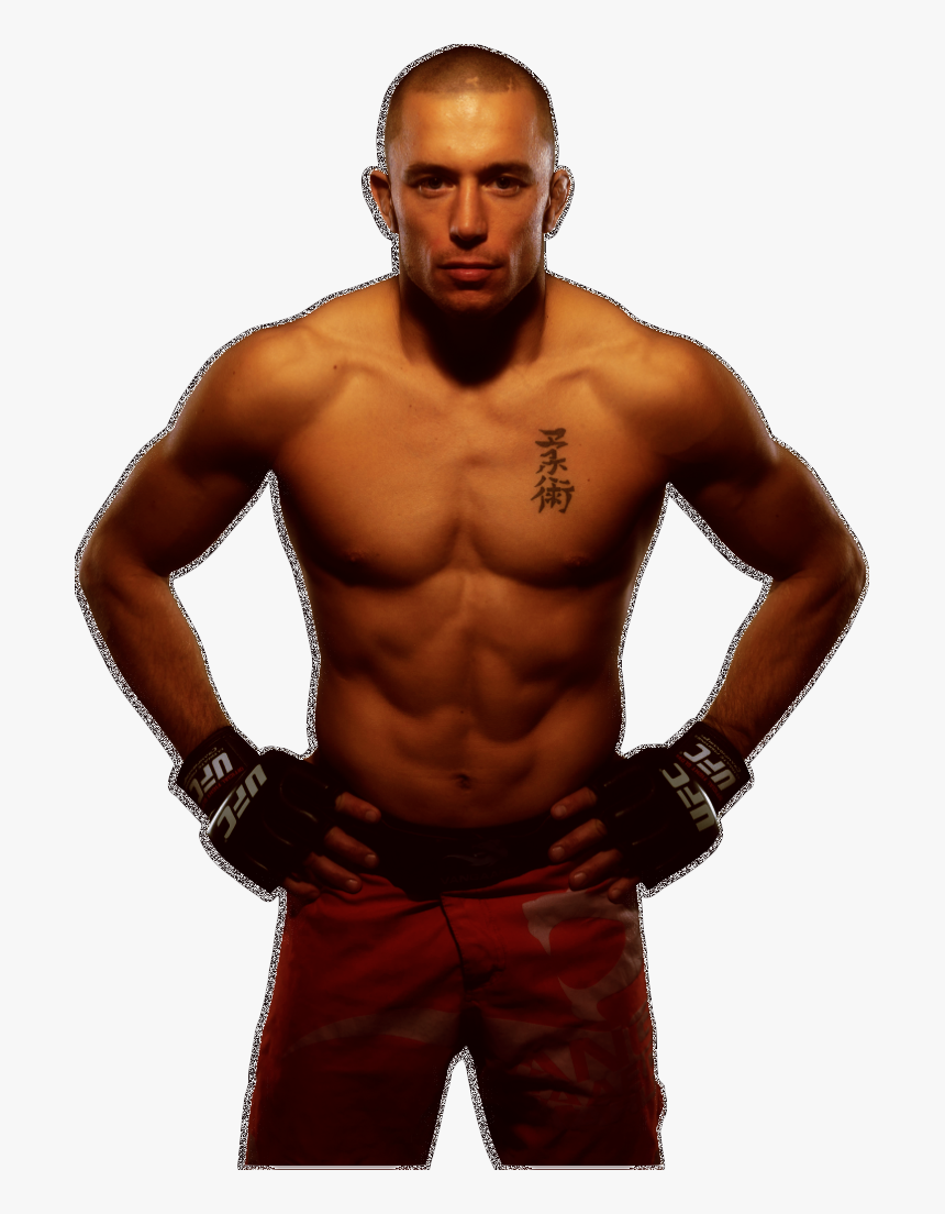 George St Pierre Hair, HD Png Download
