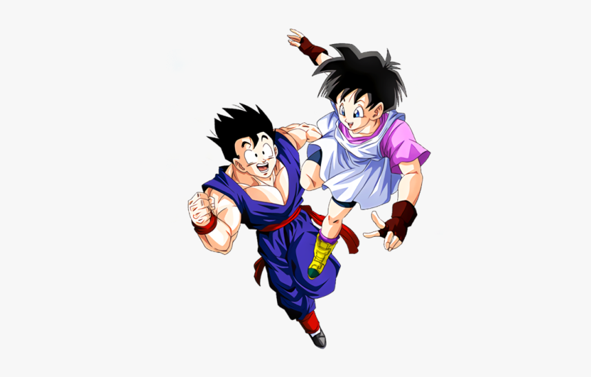 Image - Videl And Gohan Dokkan, HD Png Download