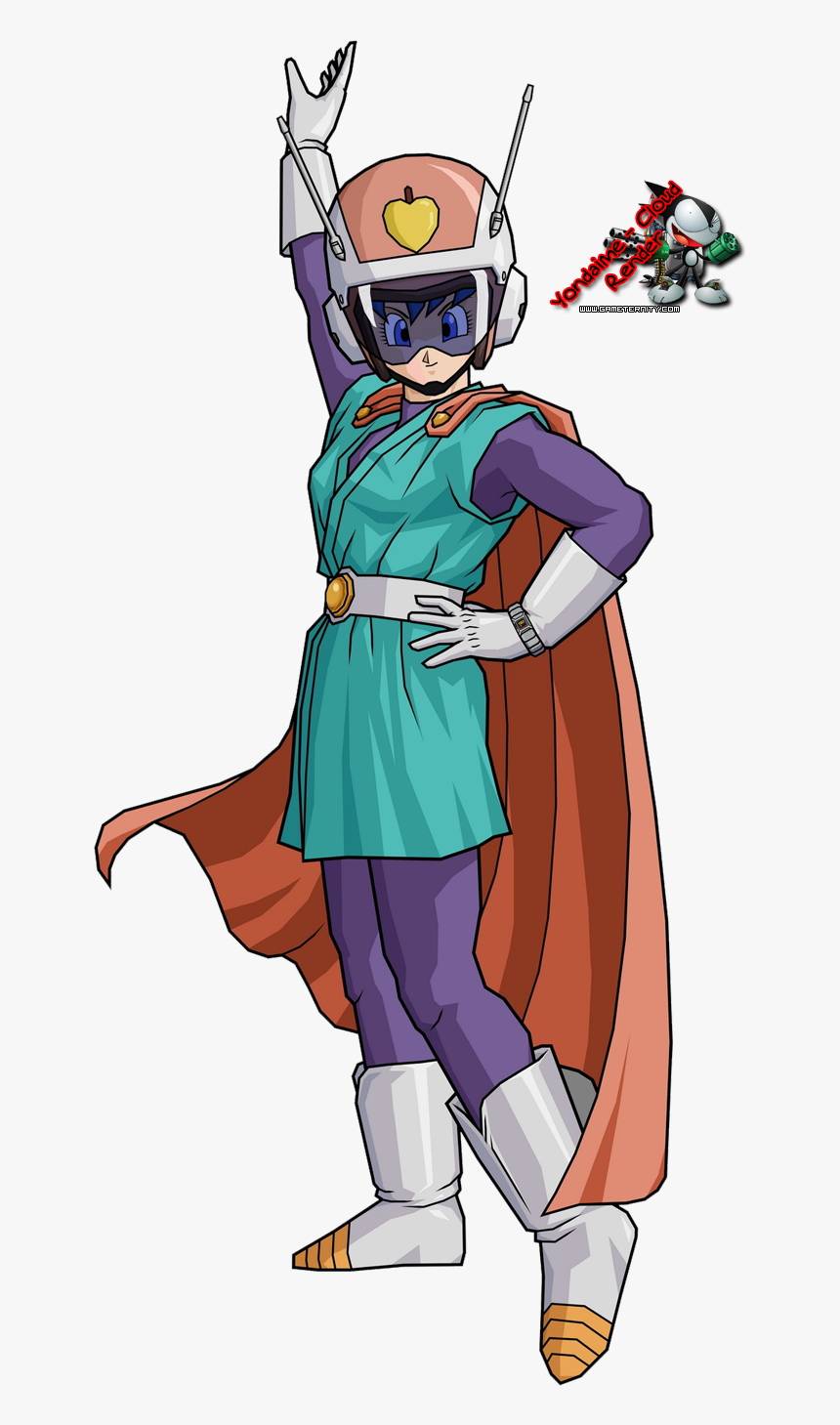 Great Saiyawoman - Videl Gran Saiyaman 2, HD Png Download