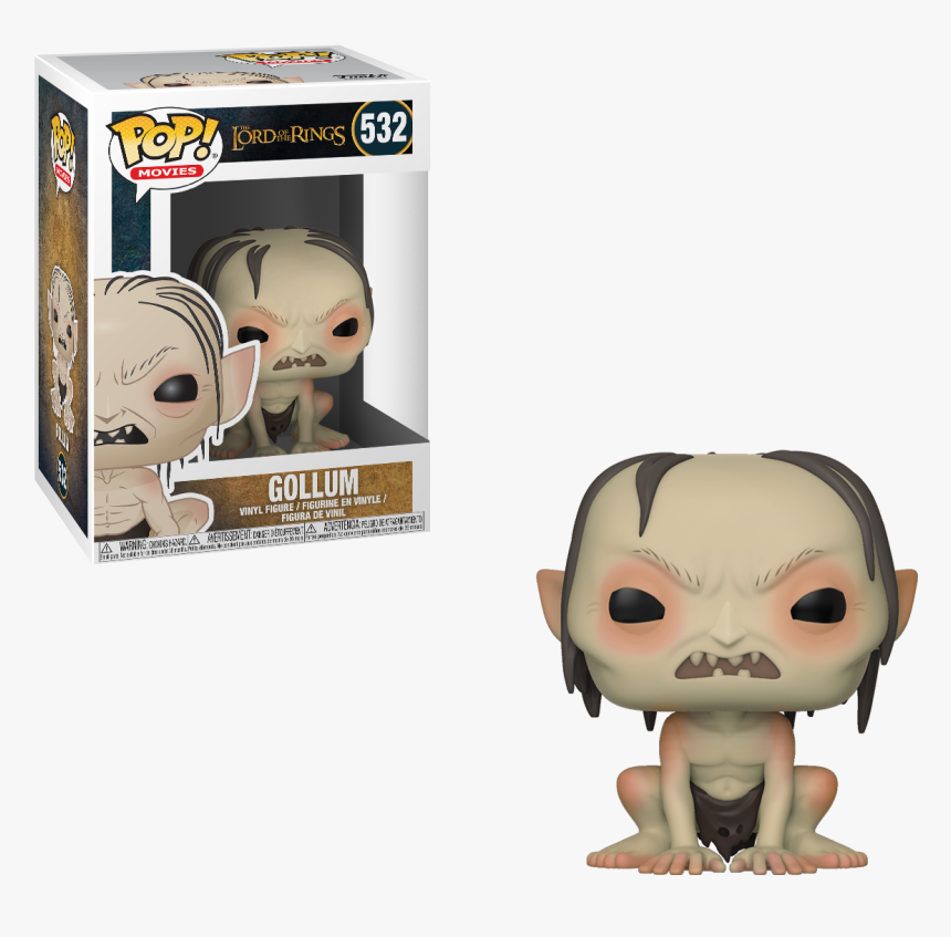 Lord Of The Rings Gollum Funko Pop Vinyl - Funko Pop Gollum Chase, HD Png Download
