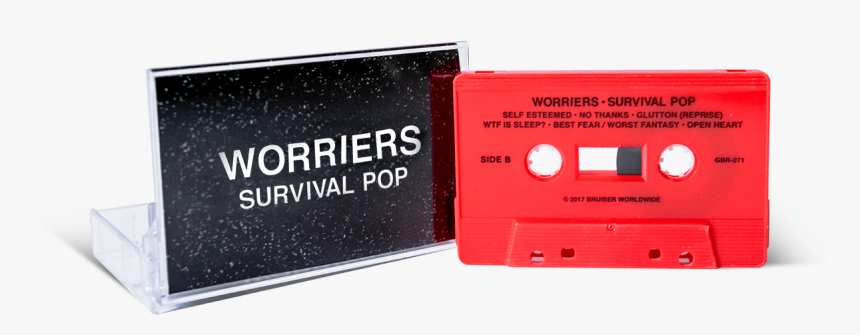 Worriers Survival Pop 
 Class - Compact Cassette, HD Png Download