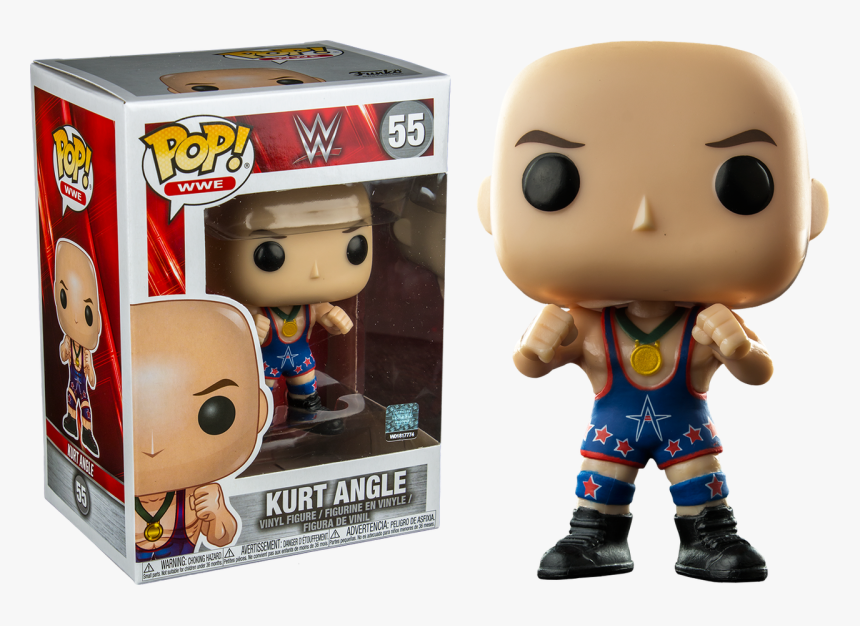 Kurt Angle In Ring Gear Pop Vinyl Figure - Funko Pop Kurt Angle, HD Png Download