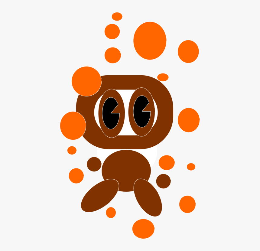 Snout,orange,circle - Illustration, HD Png Download