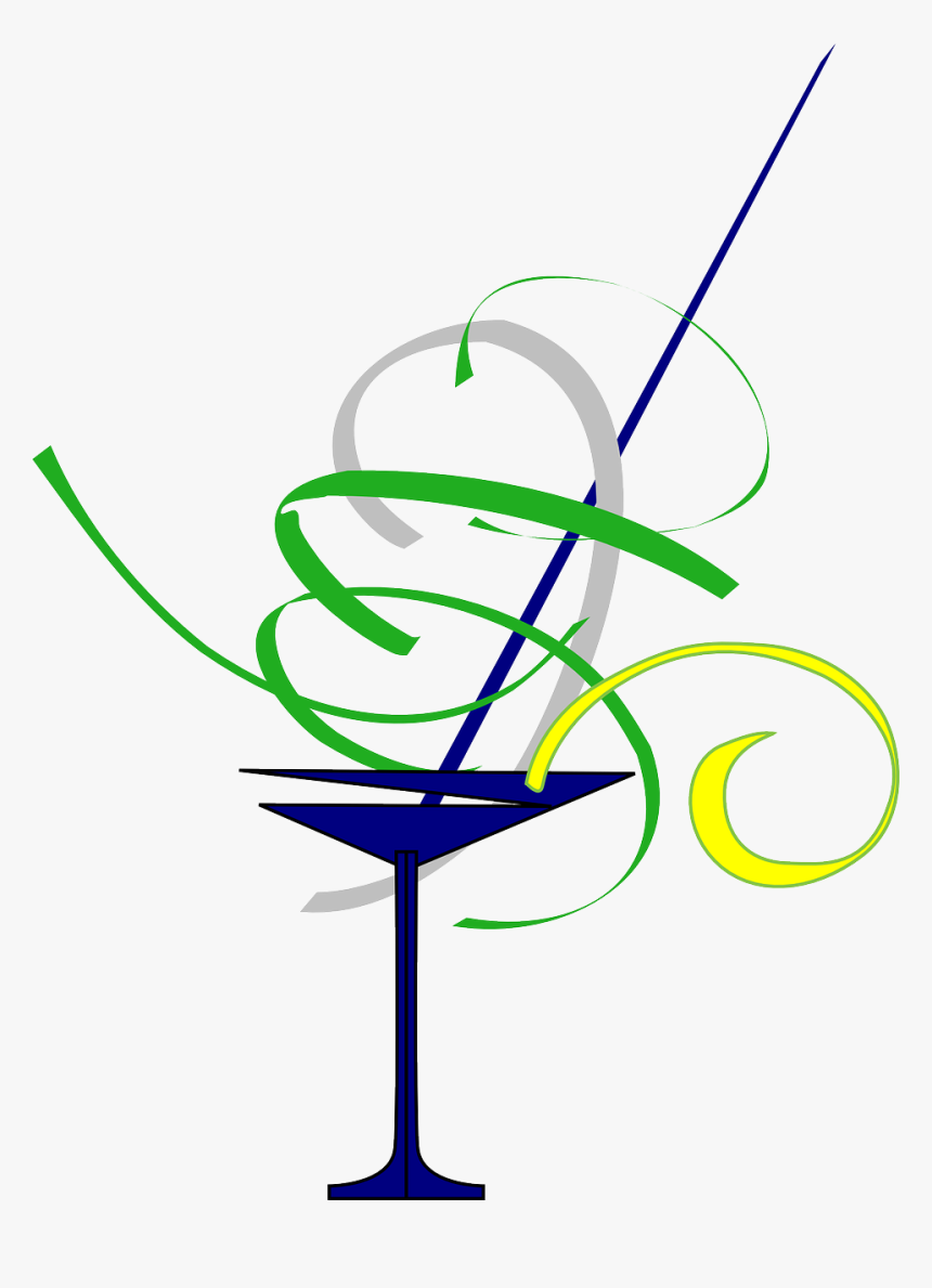 Clipart Martini Glass, HD Png Download