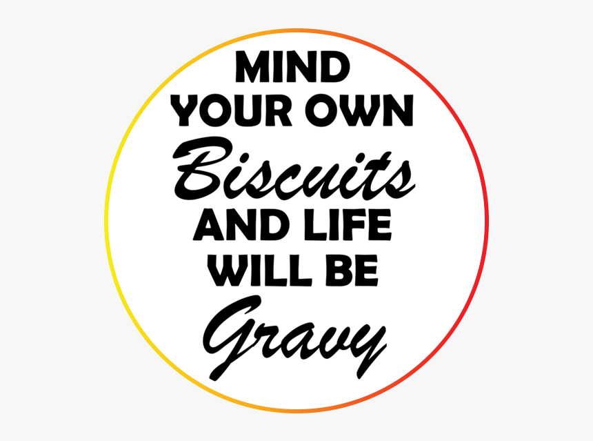 Transparent Biscuits And Gravy Png - Circle, Png Download