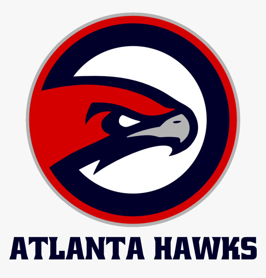 Transparent Michael Vick Falcons Png - Retro Atlanta Hawks Logo, Png Download