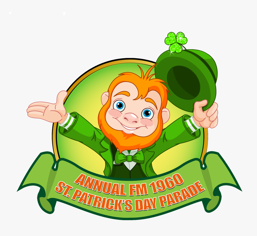 1960 Parade Makes Top Ten List - Leprechaun Pot Of Gold Cute, HD Png Download