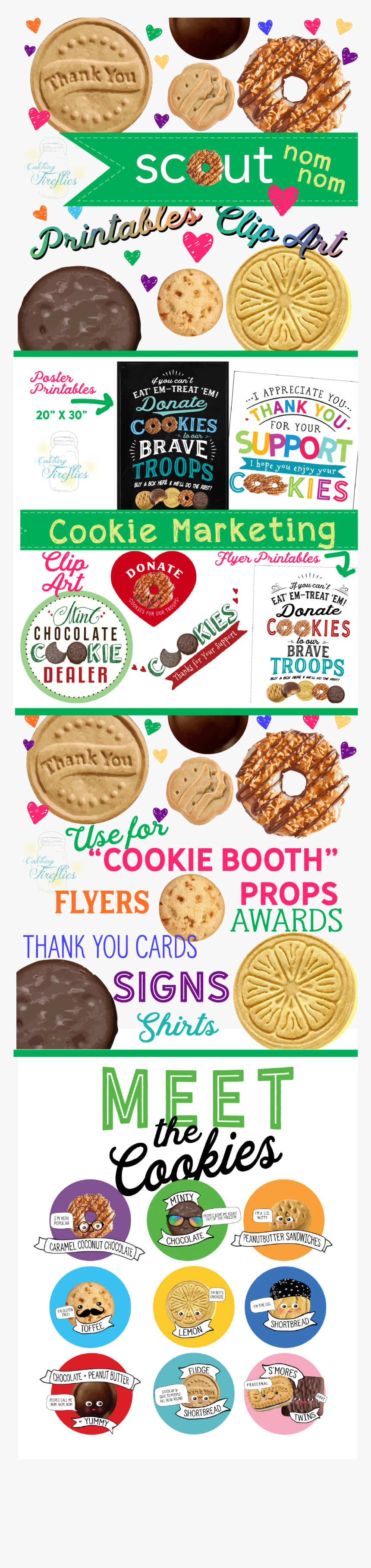 Brownies Clipart Biscuit - Girl Scout Cookies 2012 Flavors, HD Png Download