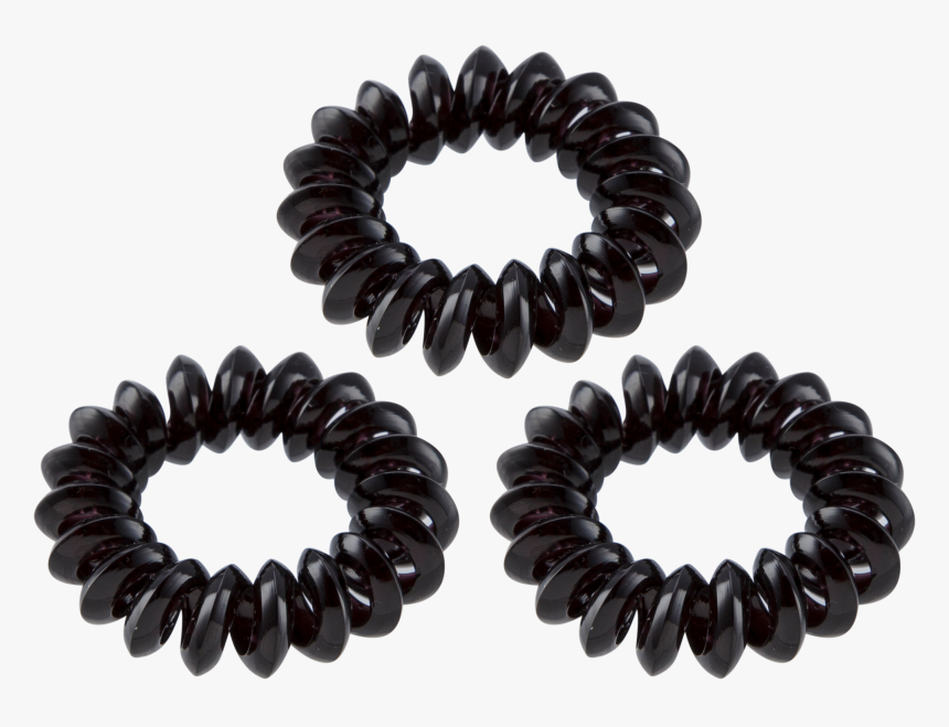 Set Of 3 Coil Hair Ties Earrings Hd Png Download Transparent