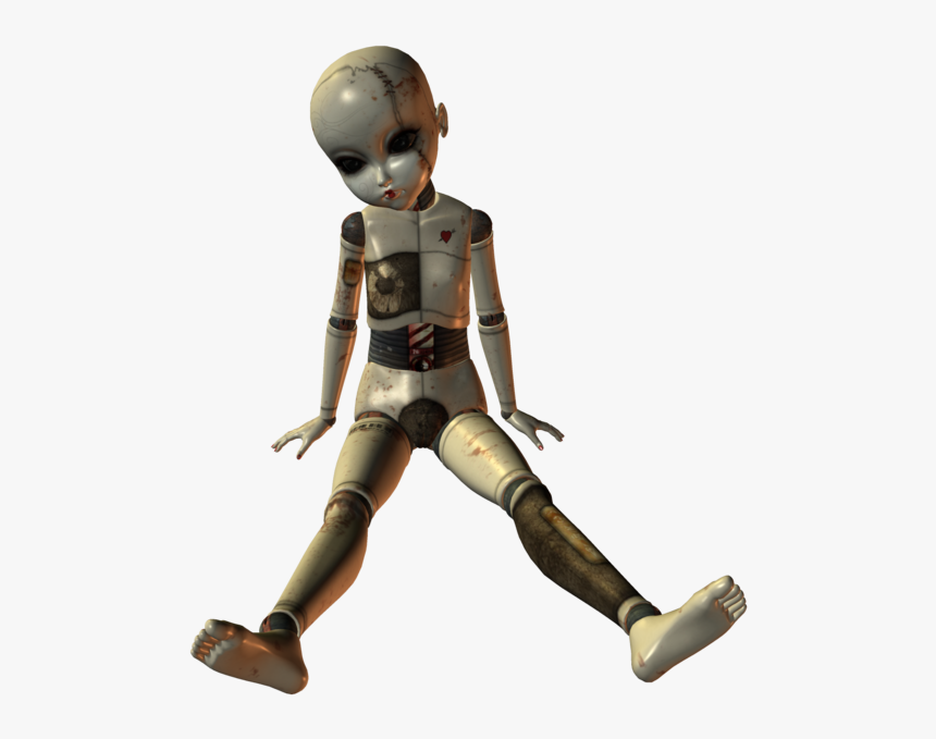Doll Clipart Creepy Doll - Creepy Doll Transparent Background, HD Png Download