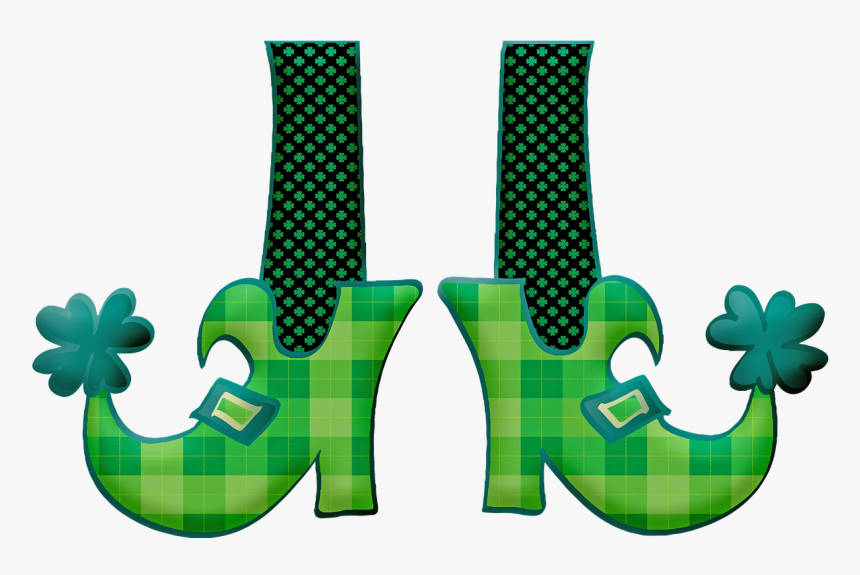 Saint Patrick S Day, March 17, Leprechaun Shoes - St Patrick's Day March Png, Transparent Png