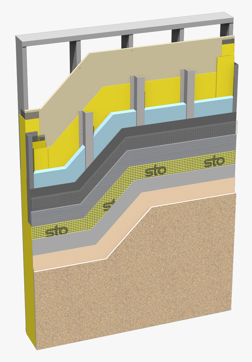 Image - Precast Concrete Wall With Insulation, HD Png Download