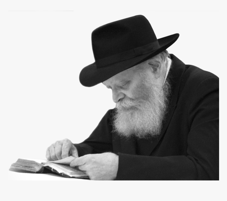 Rebbe Learning Torah, HD Png Download