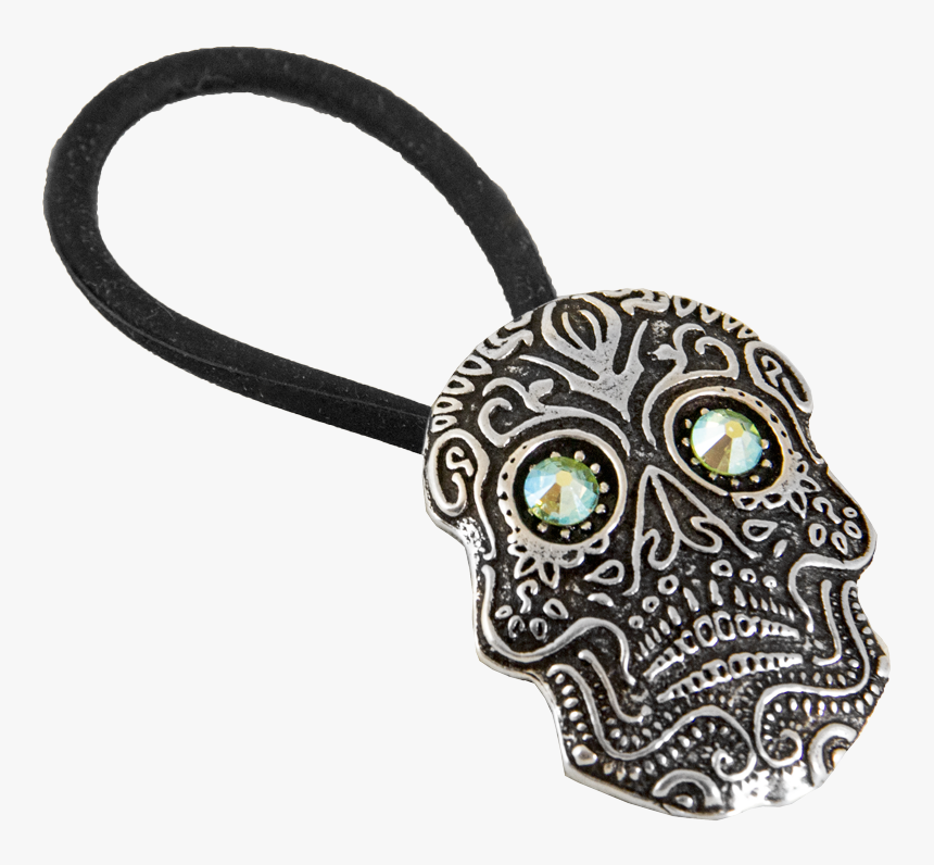 Ponytail Holder - Skull, HD Png Download