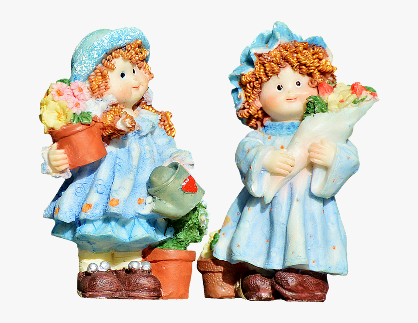 Girl, Doll, Gardener, Figure, Decoration, Sculpture - Toys Images For Whatsapp Dp, HD Png Download