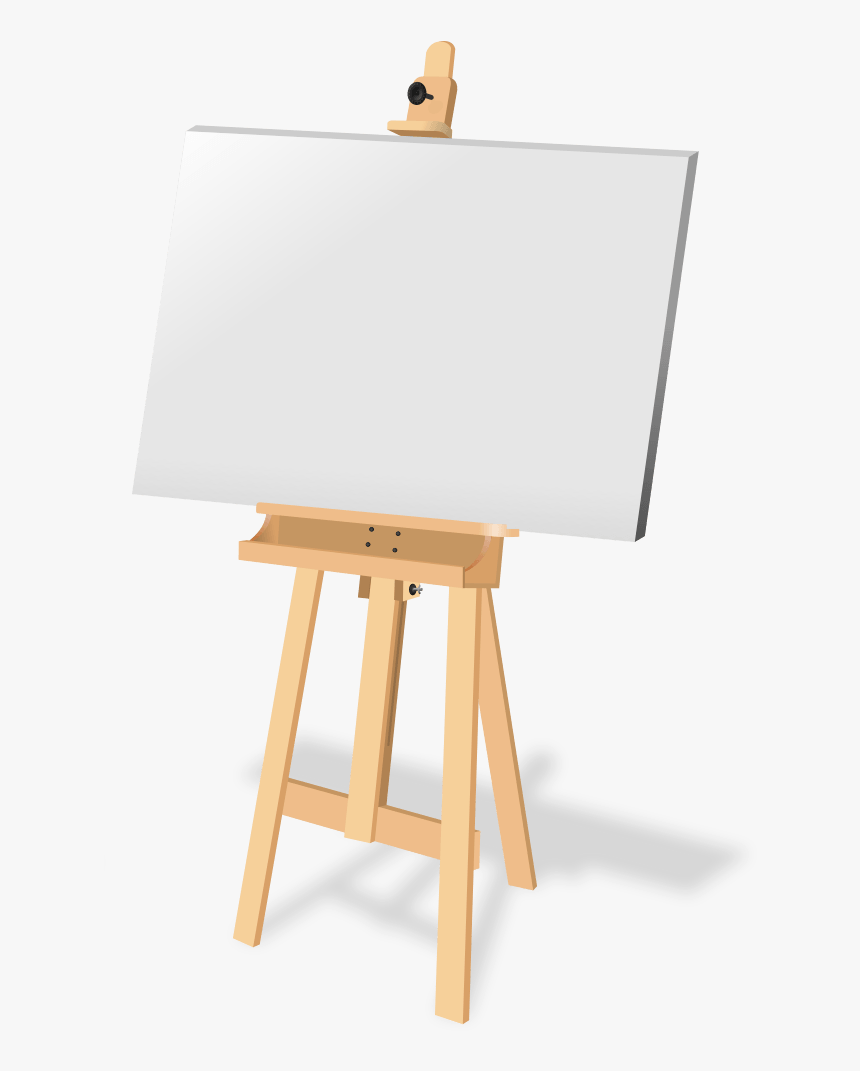Free To Use & Public Domain Easel Clip Art Art Easel With Canvas, HD